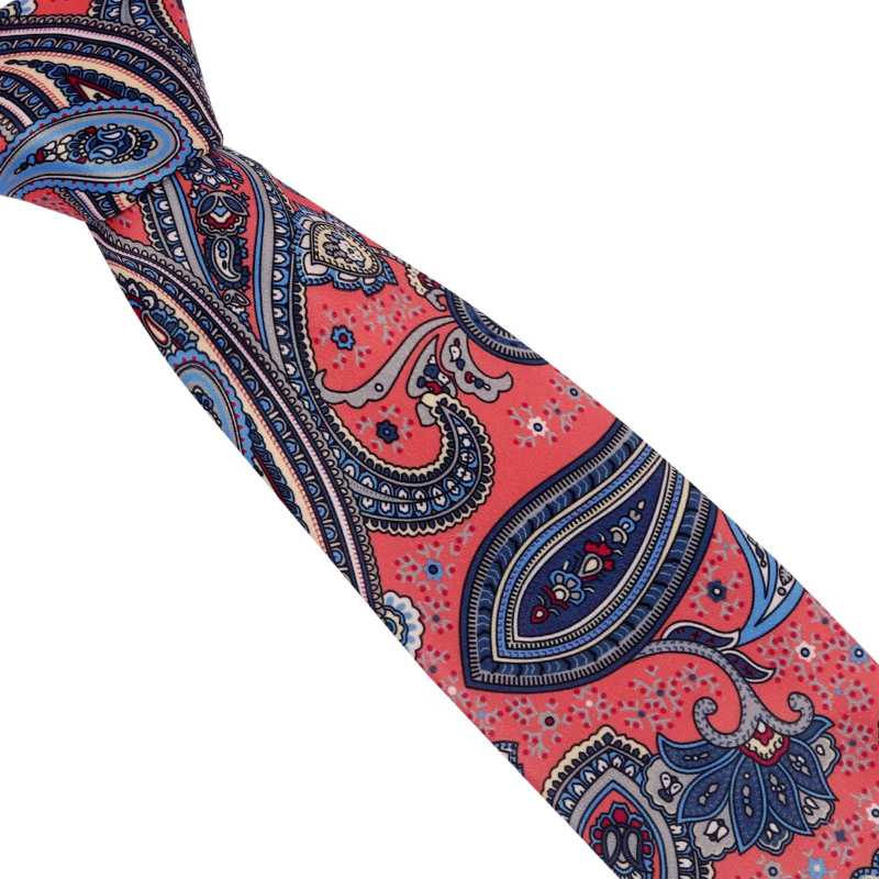 Beryl Blue Floral Tie