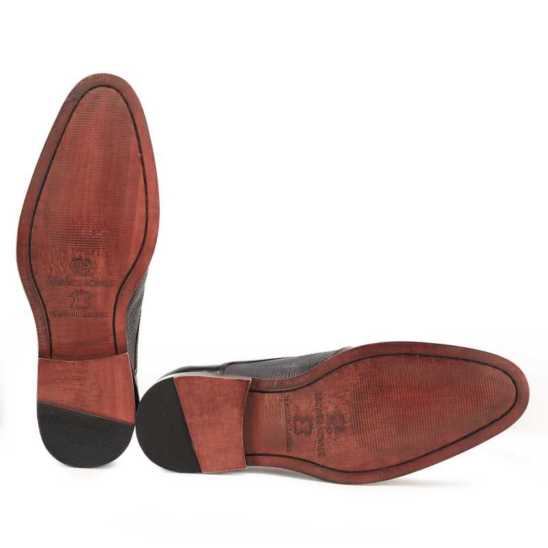 Damian Classic Wingtip Oxfords in Black