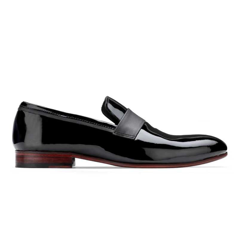 Hugo Loafers in Black High Gloss