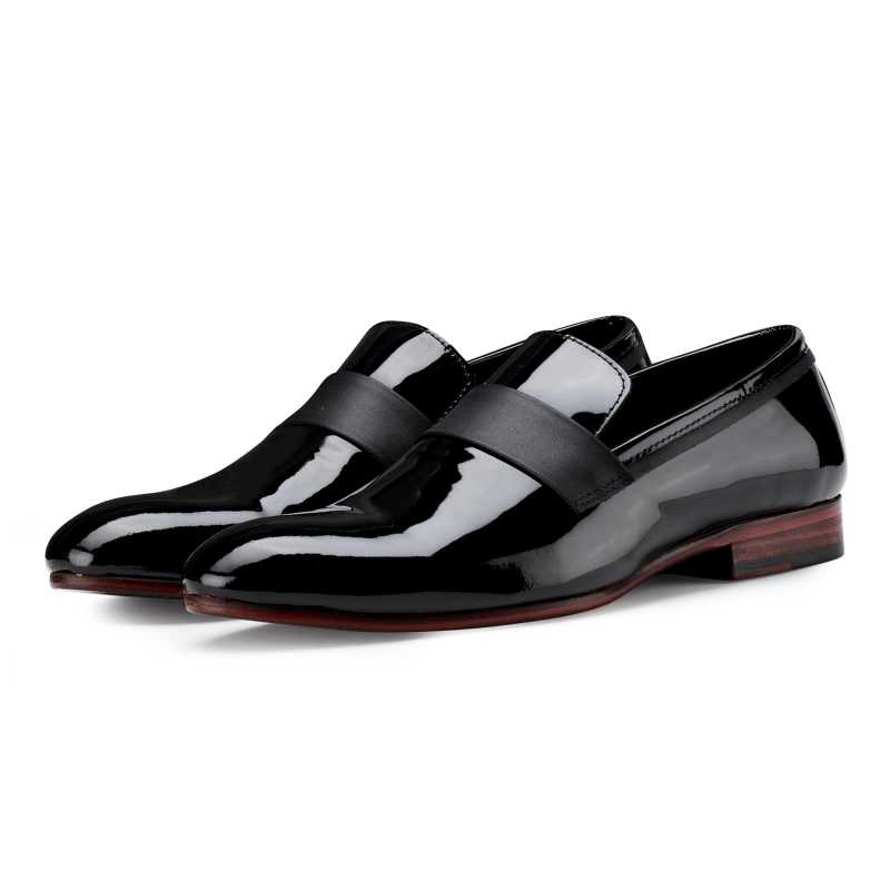 Hugo Loafers in Black High Gloss