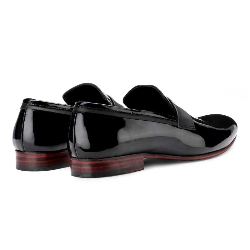 Hugo Loafers in Black High Gloss