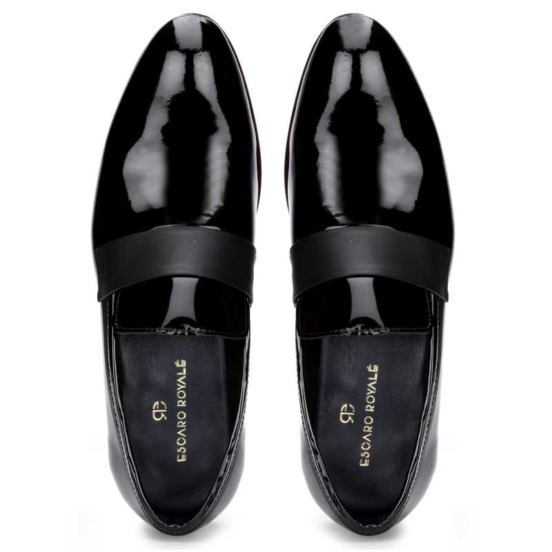 Hugo Loafers in Black High Gloss