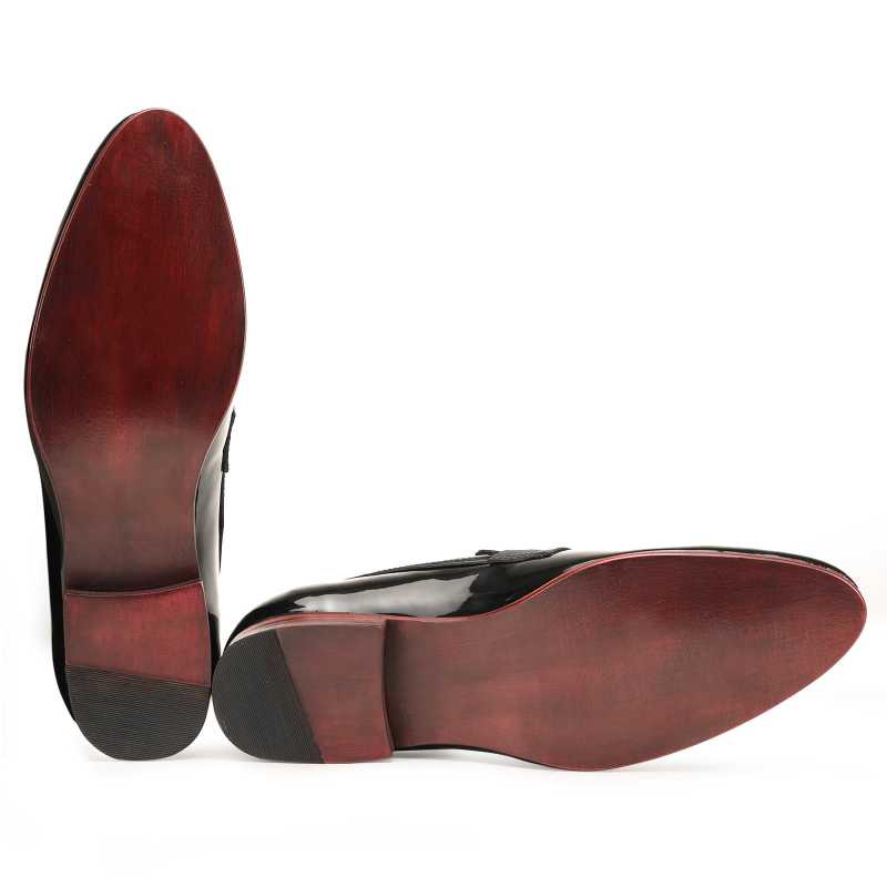 Hugo Loafers in Black High Gloss