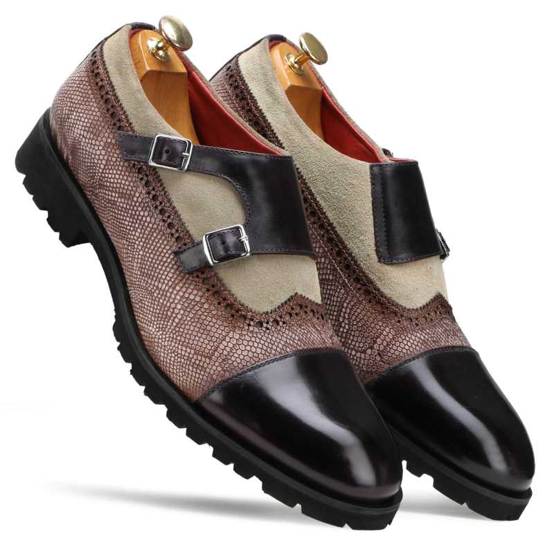 Rosario AirFlexLite Toecap Double Monks in Multicolor