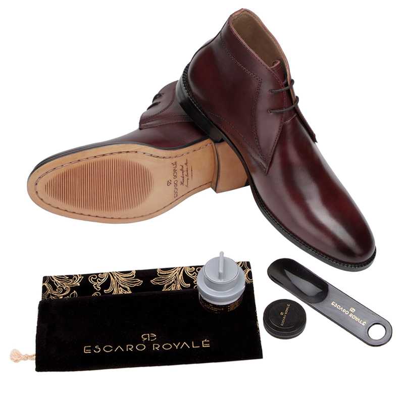 Munich Chukka Boots In Cognac