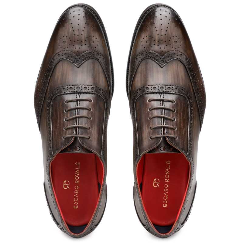 Don Vito Classic Brogues in Brown