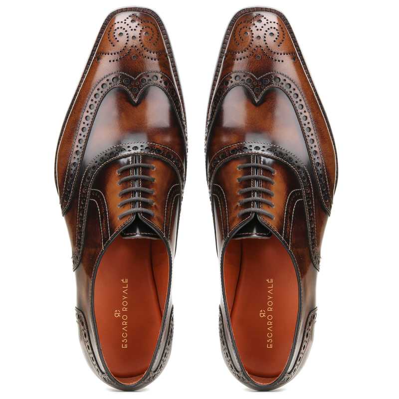 Windsor Burnished Brogues in Brown