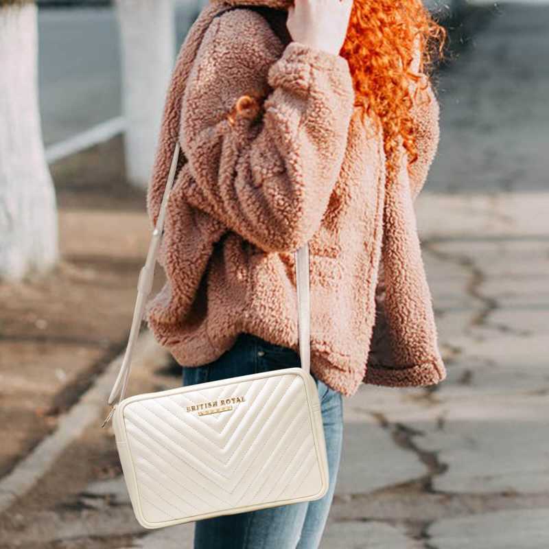 Rapunzei Pearl White Sling Bag