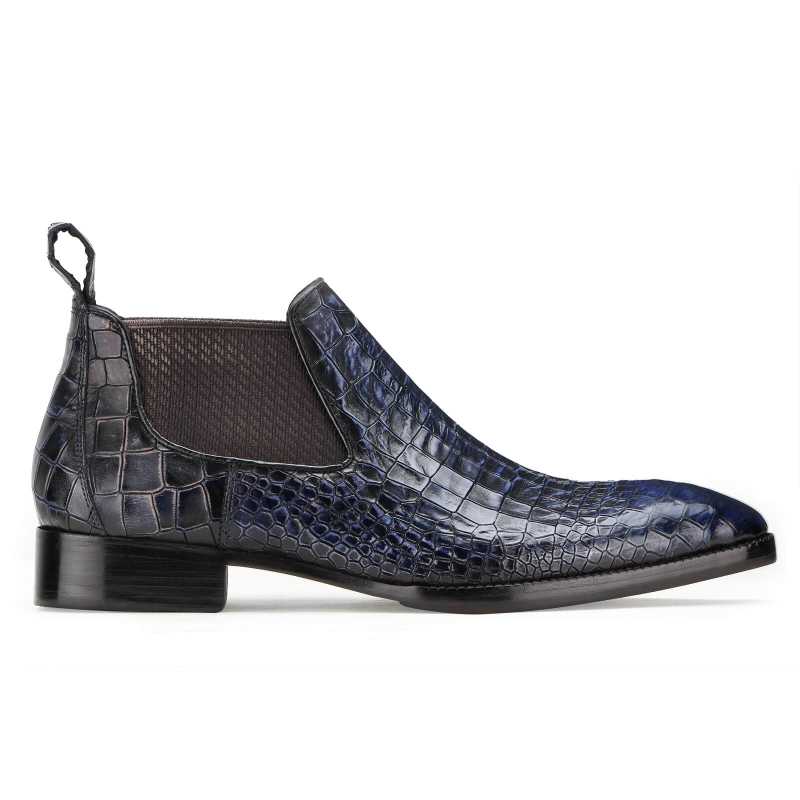 Richard Short Chelsea Boots in Blue