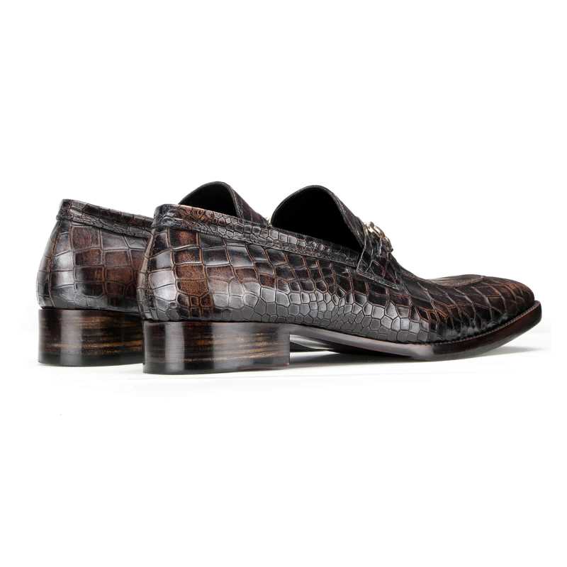 Garett Horsebit Loafers in Brown