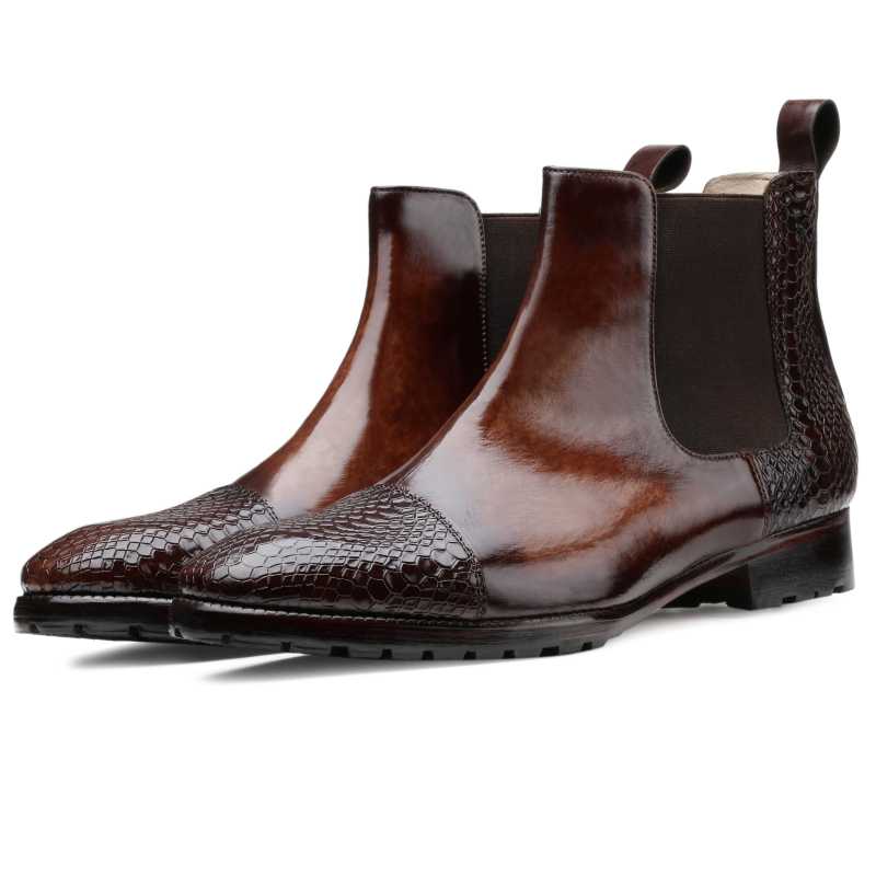 Lionheart Chelsea Boots in Brown