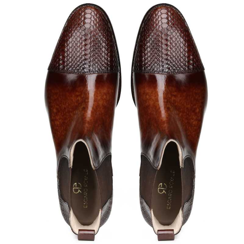 Lionheart Chelsea Boots in Brown
