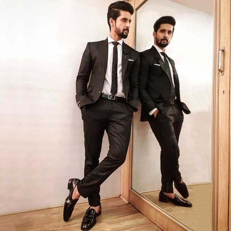 Black Medallion Loafers