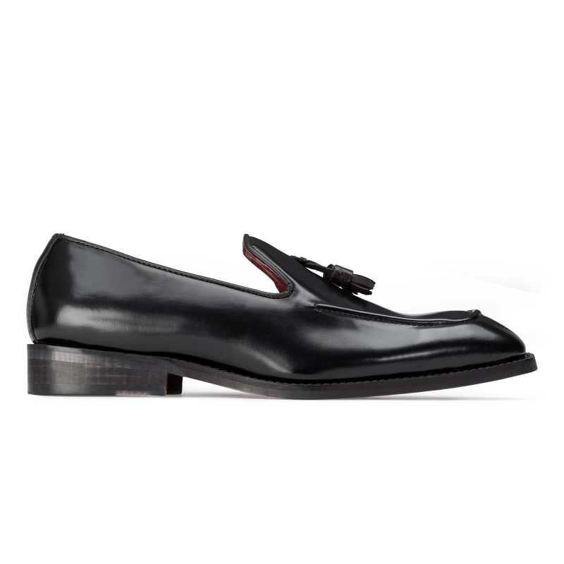 Black Tassel Loafers