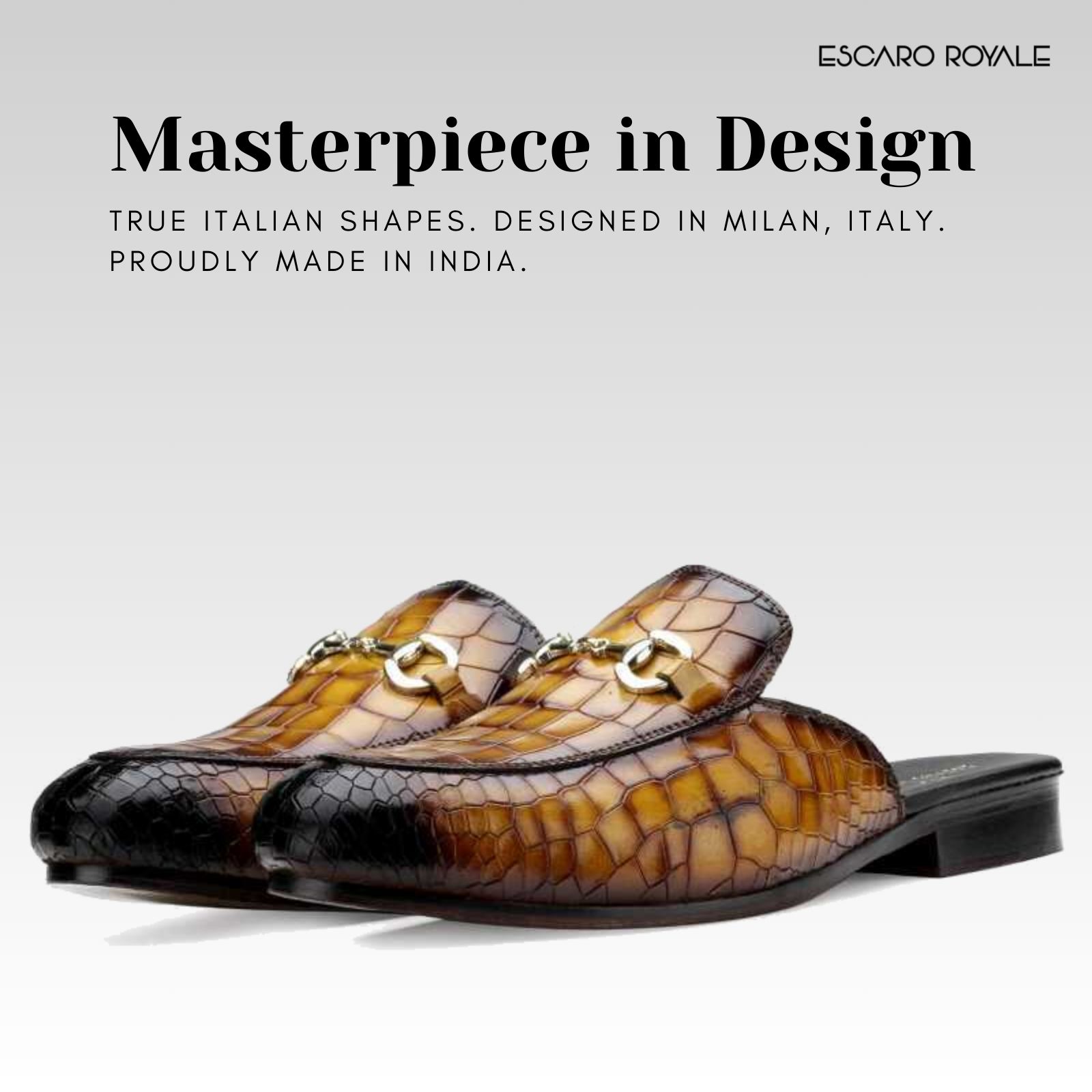 Tanguy Mule Slippers in Tan