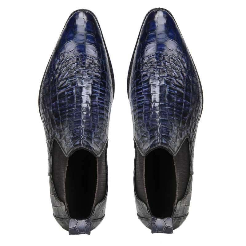 Richard Short Chelsea Boots in Blue