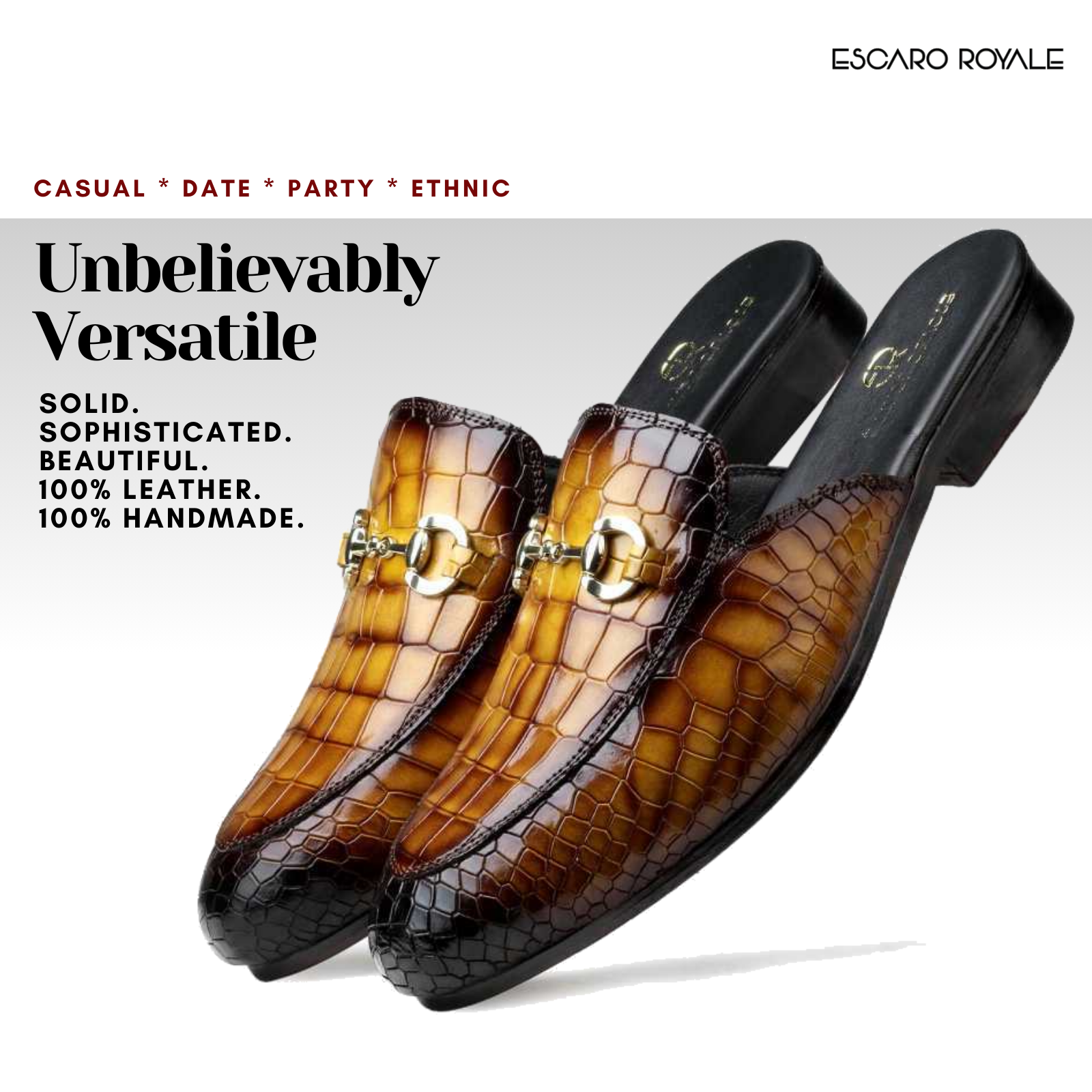 Tanguy Mule Slippers in Tan