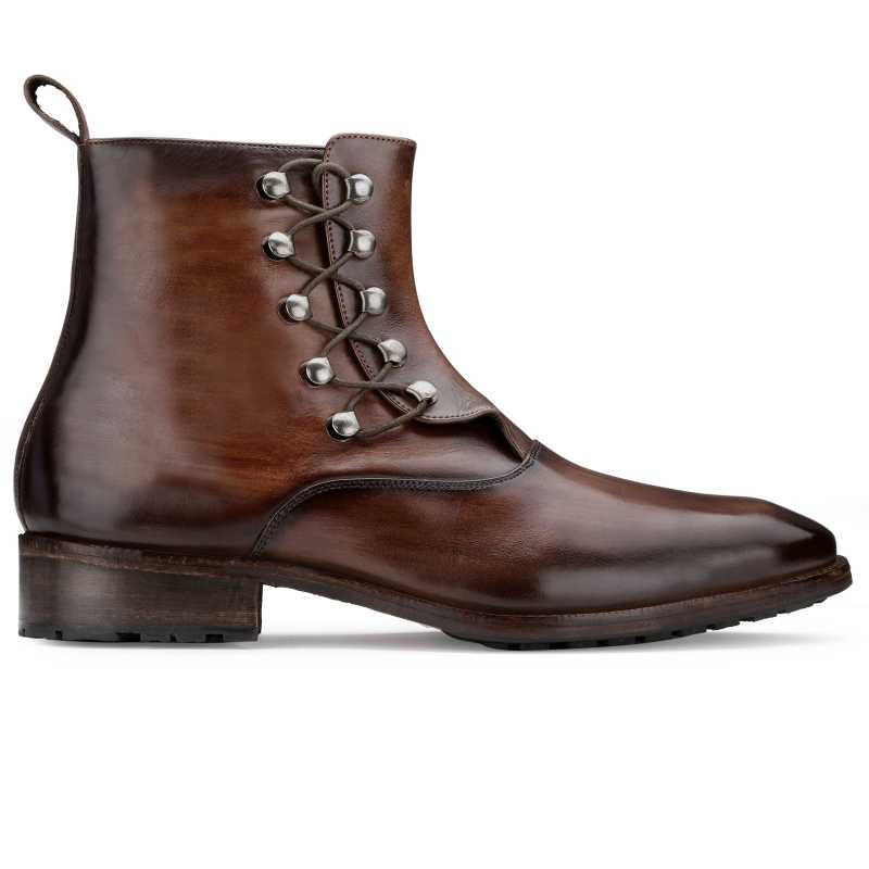 Francisco Laceup Boots in Brown