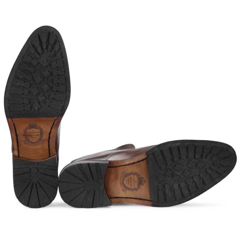 Francisco Laceup Boots in Brown