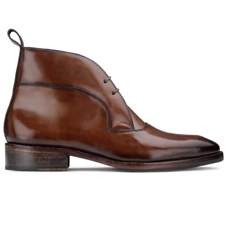 The Hudson Designer Chukka Boot In Brown