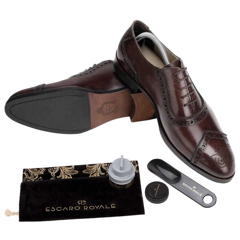 Livingstone Designer Oxfords in Brown