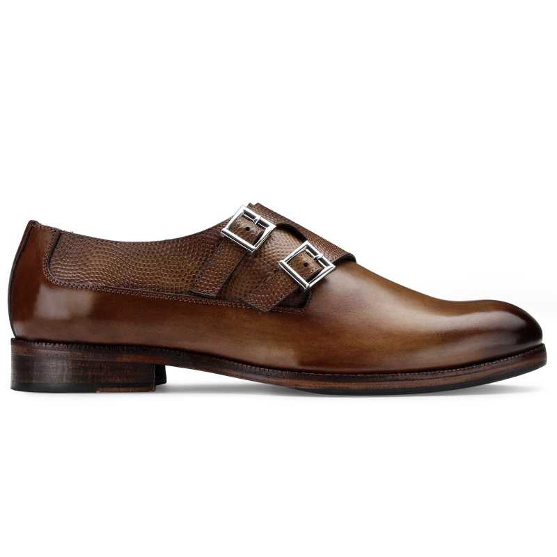 Samuel Designer Double Monks in Tan