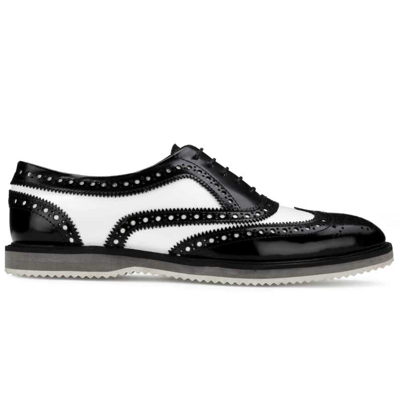 Golf Designer Brogue In Black White