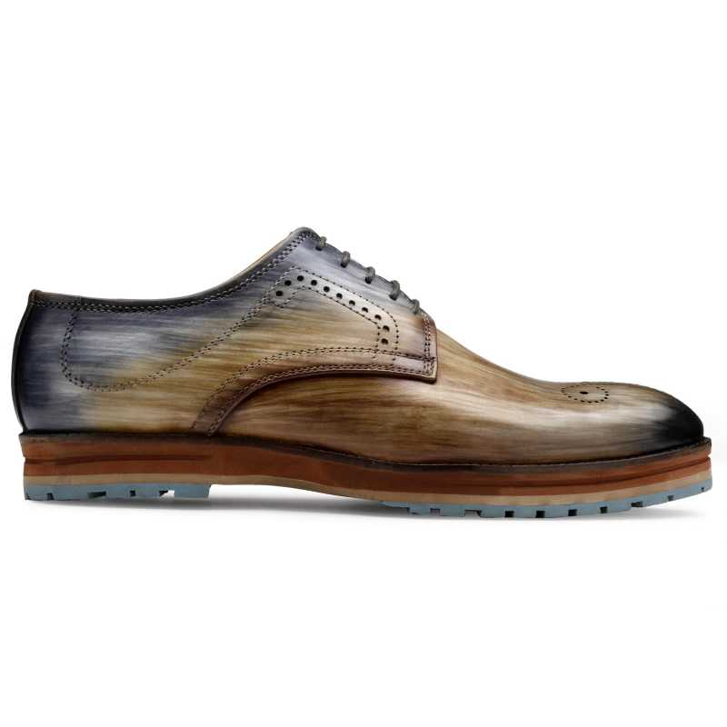 Aurora Derby Shoes in Ombre Effect in Multicolor