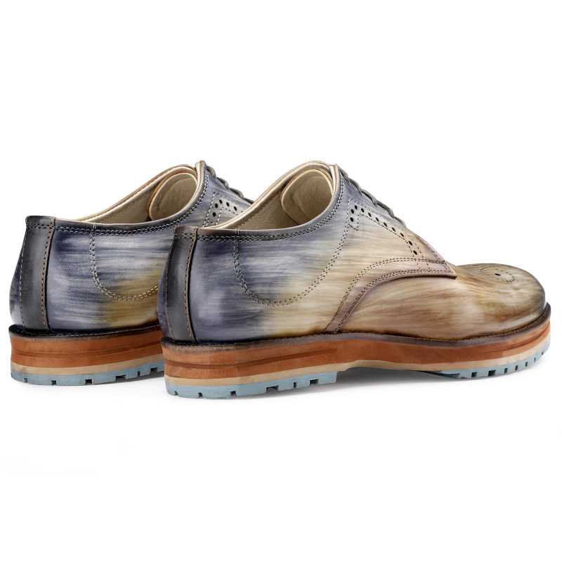 Aurora Derby Shoes in Ombre Effect in Multicolor