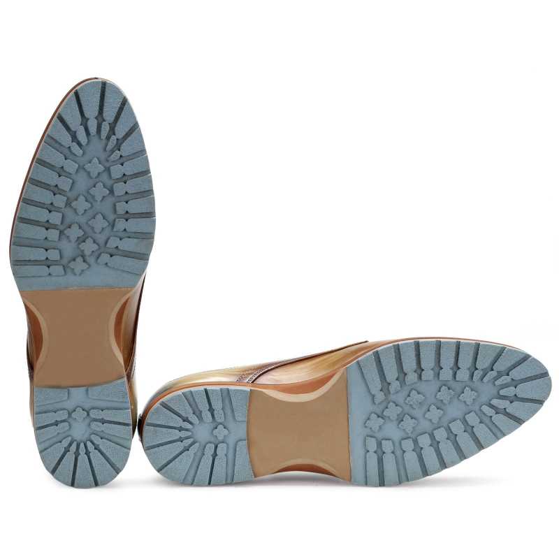 Aurora Derby Shoes in Ombre Effect in Multicolor