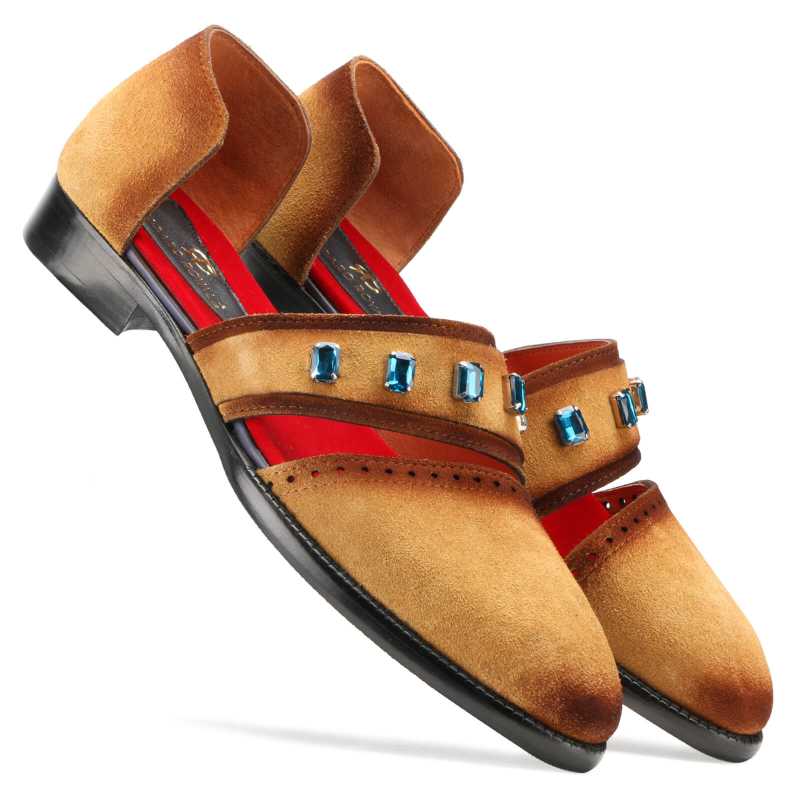 Hector Leather Sandals Tan