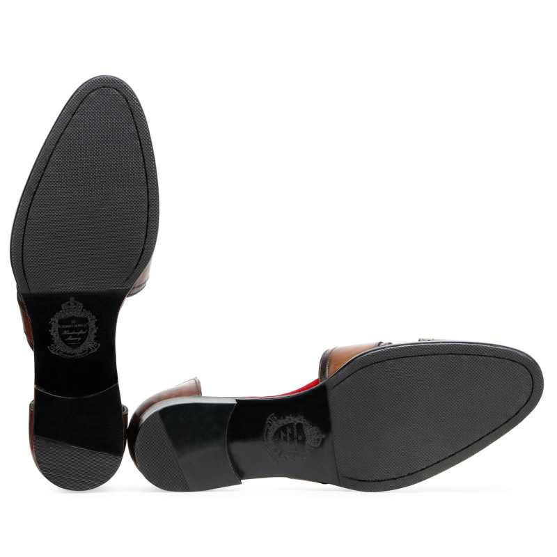 Hector Leather Sandals Brown