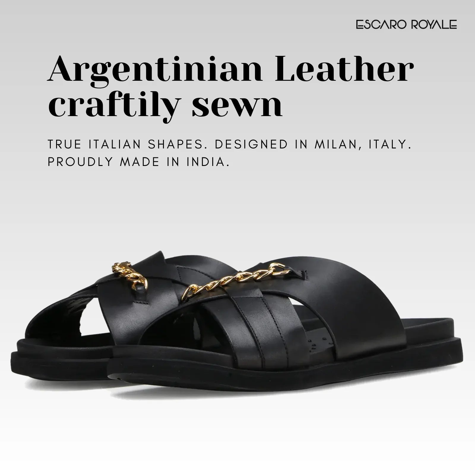 The Orchard Cross Slippers In Black