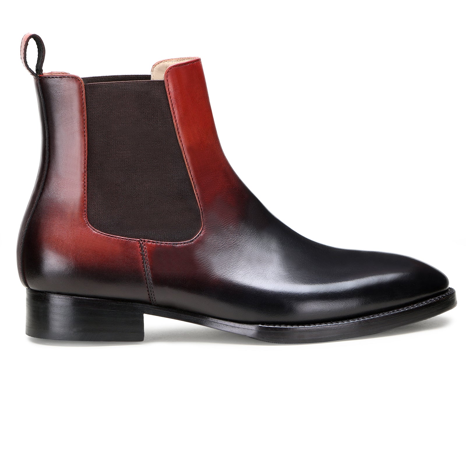 Torino Chelsea in Burgundy Noir Patina