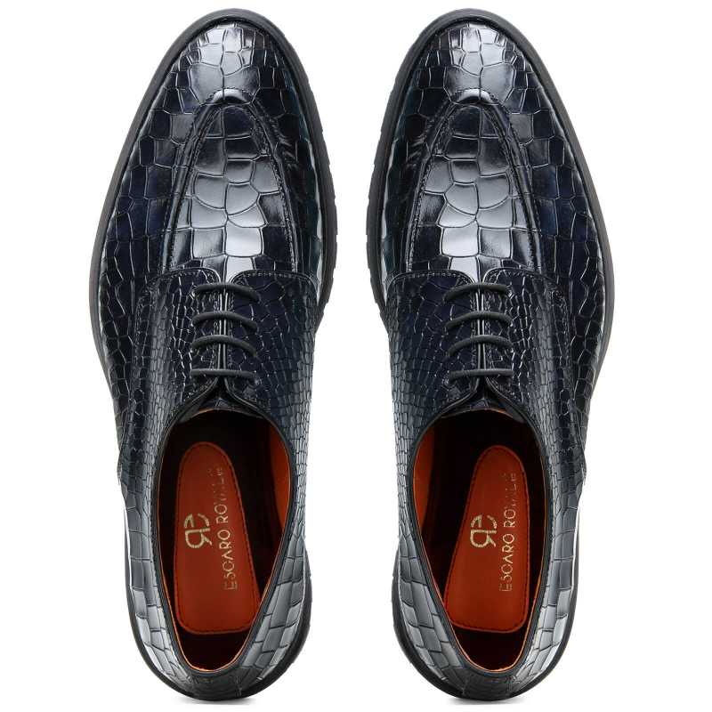 Callahan Lightweight Derby Shoes in Gray