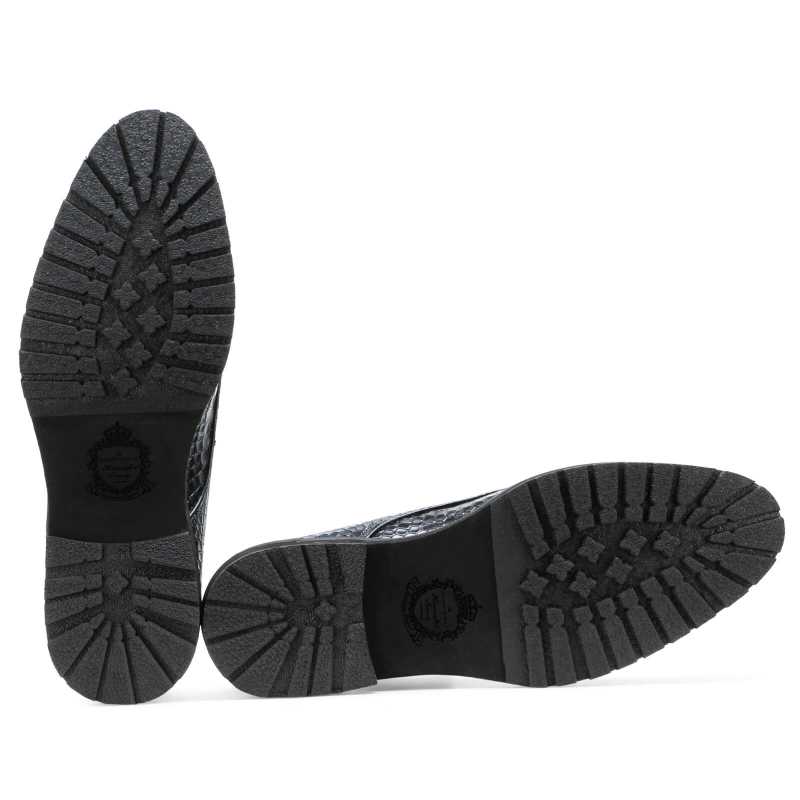 Callahan Lightweight Derby Shoes in Gray