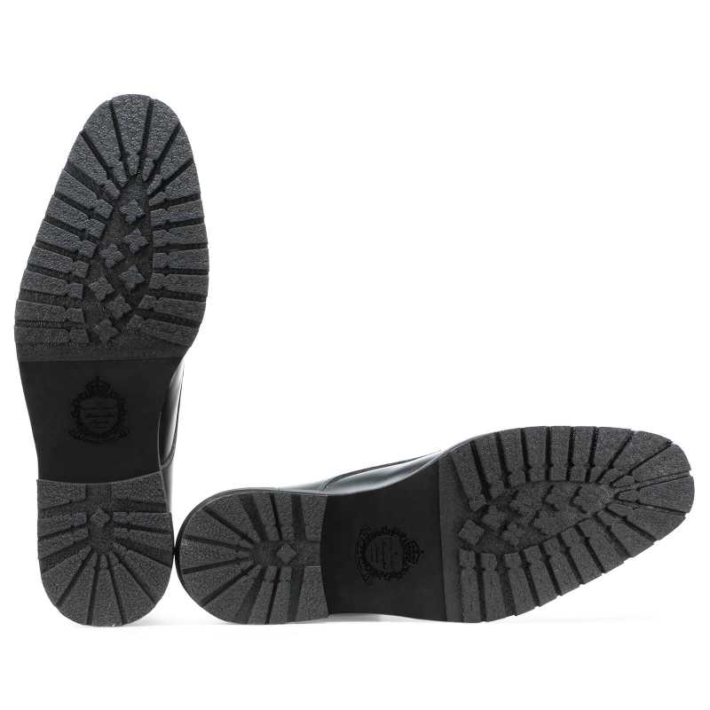 Marksman Lightweight Velcro Strap Shoes in Black