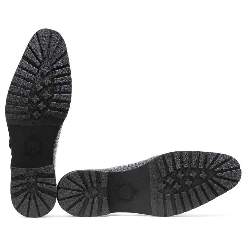 Bryn Double Monks in Gray