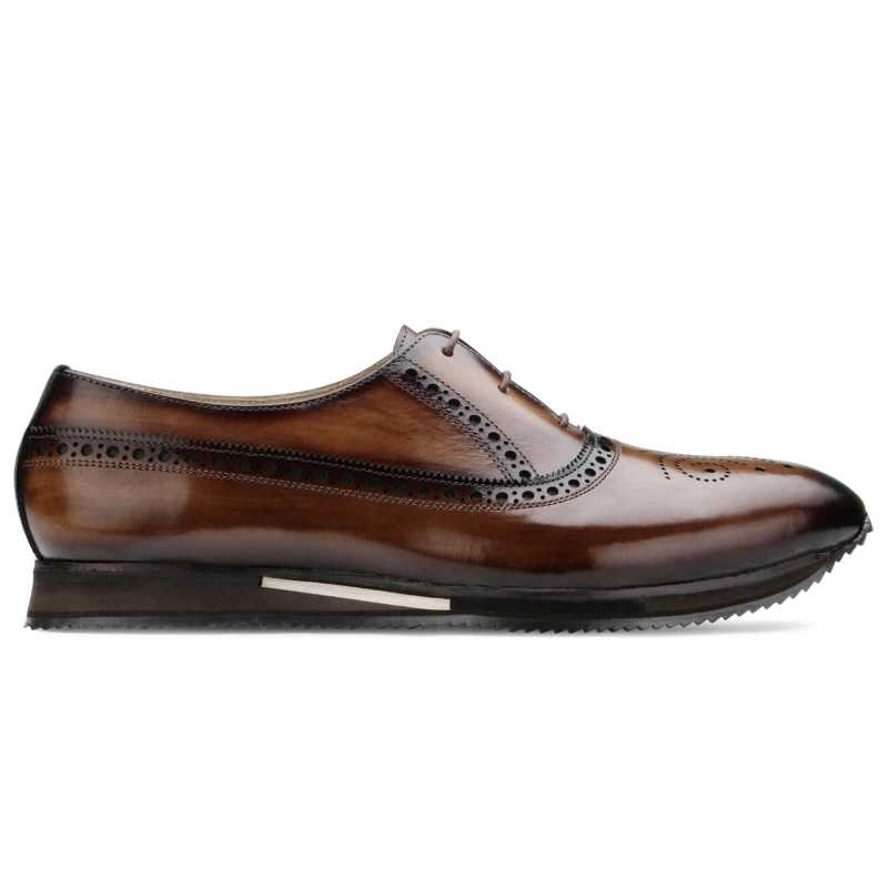 Roland Oxford Sneakers in Brown