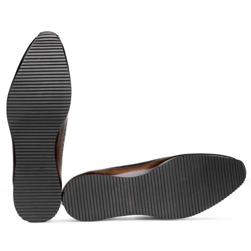 Roland Oxford Sneakers in Brown