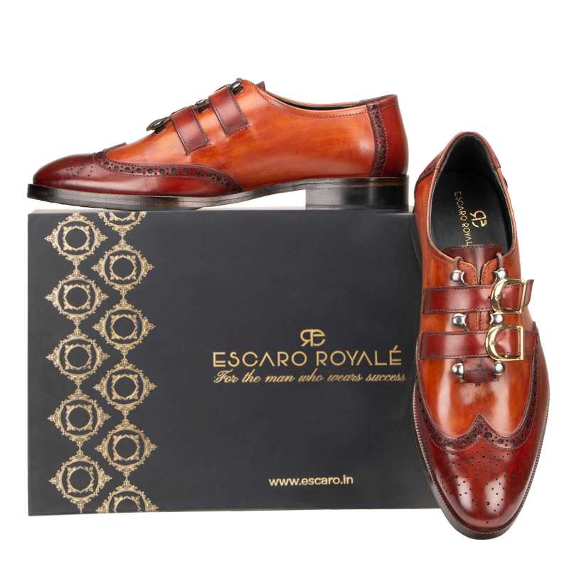 Tyler Dual Straps in Cognac