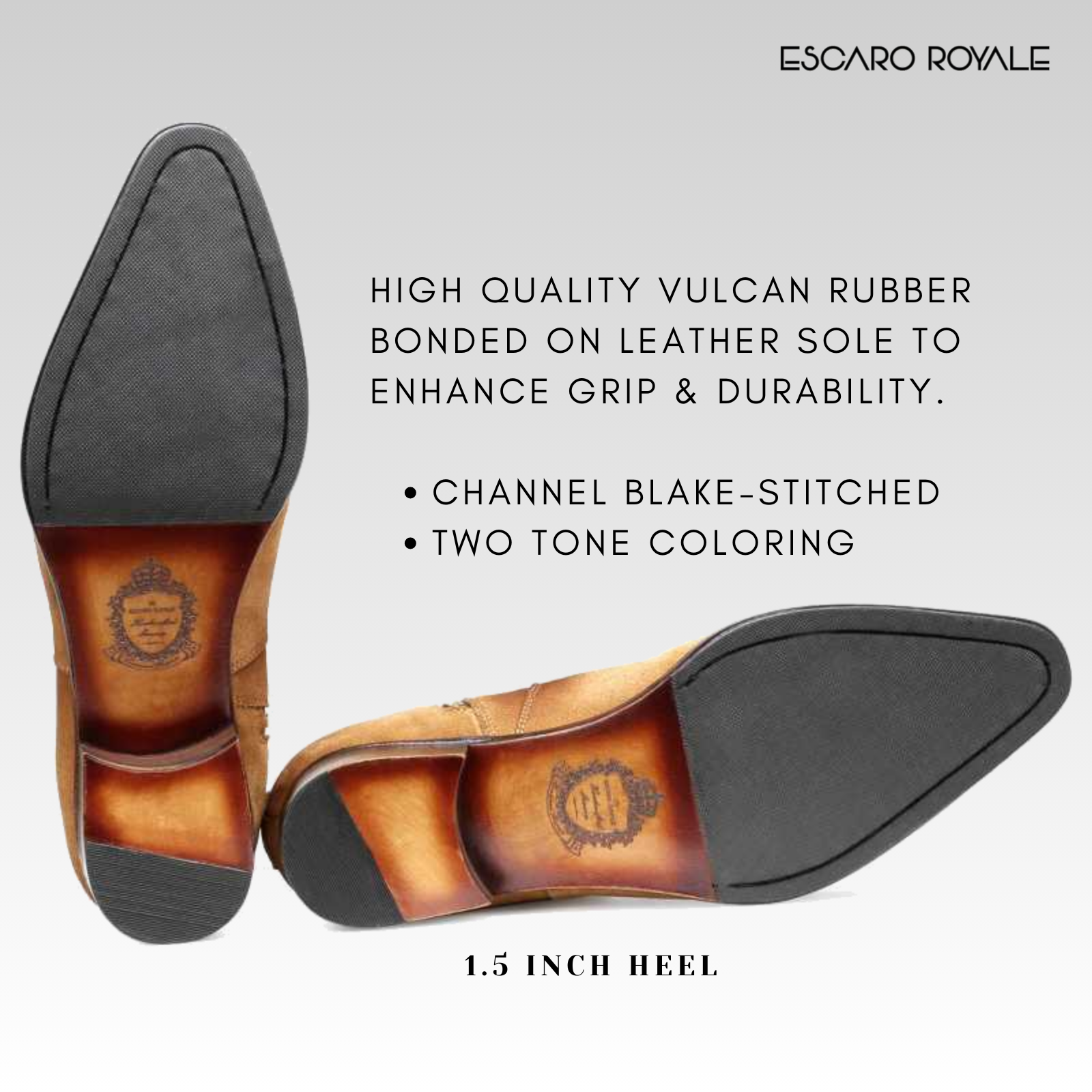 Carbine Zipper Boots in Tan Suede