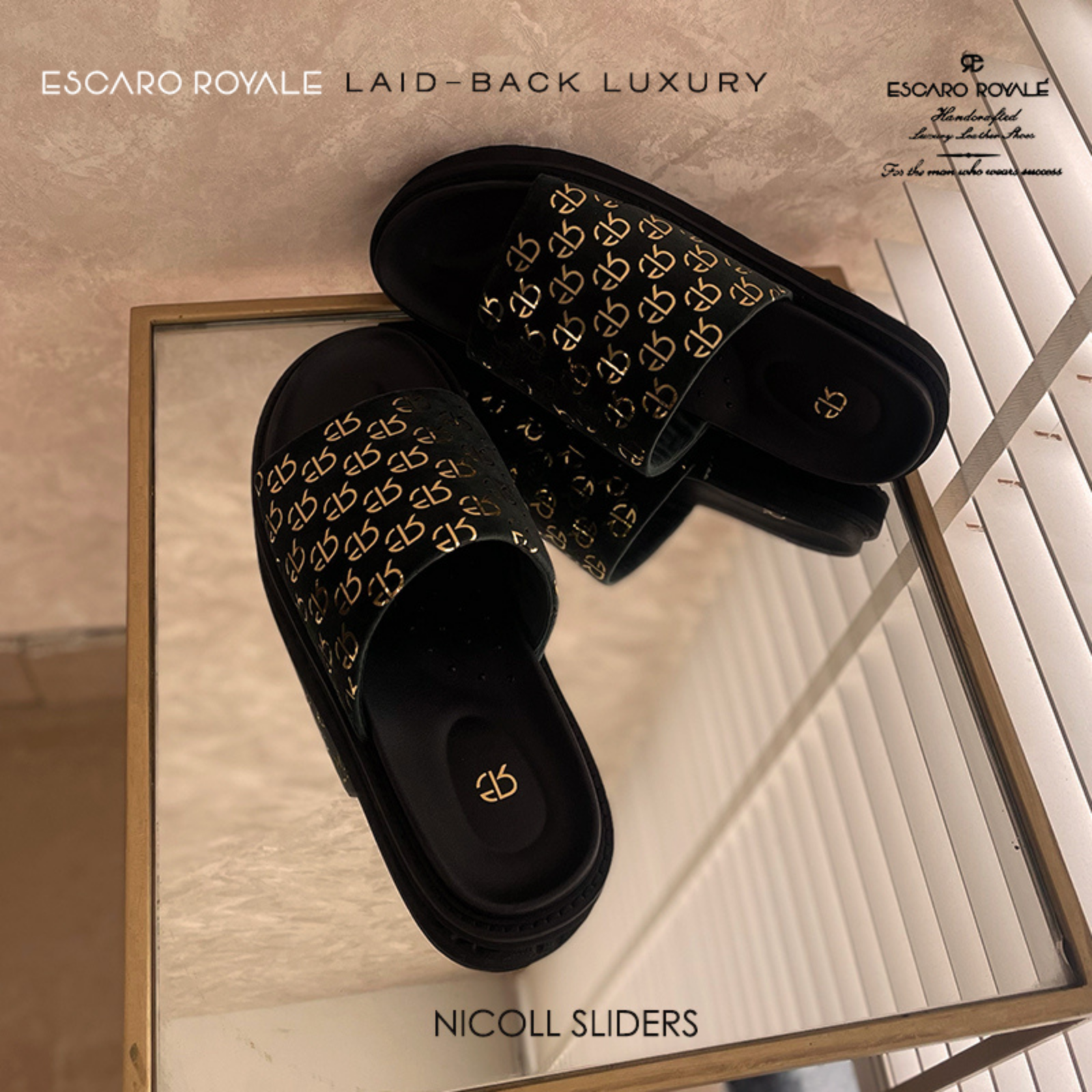 The Nicoll Sliders In Black