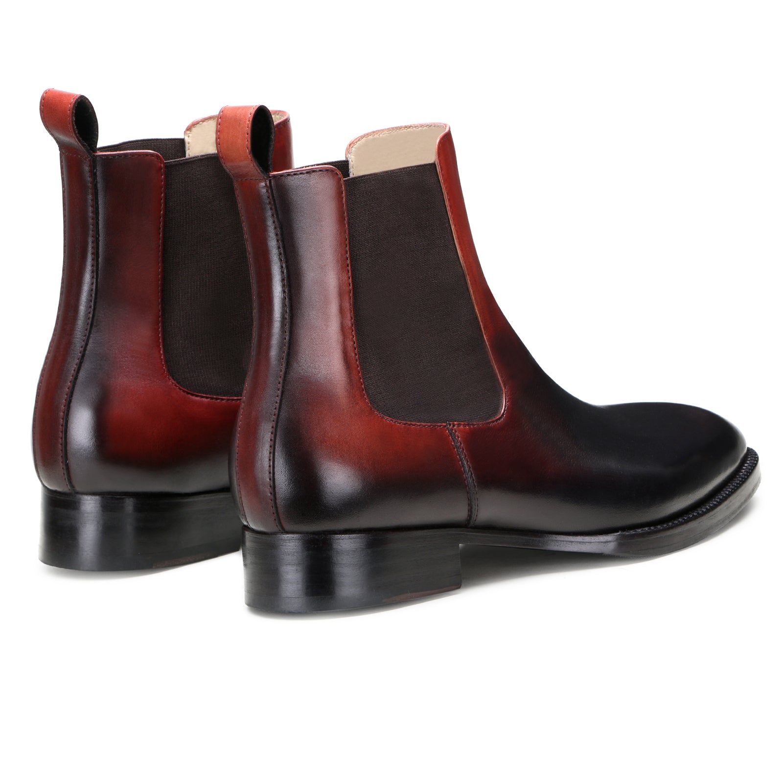 Torino Chelsea in Burgundy Noir Patina