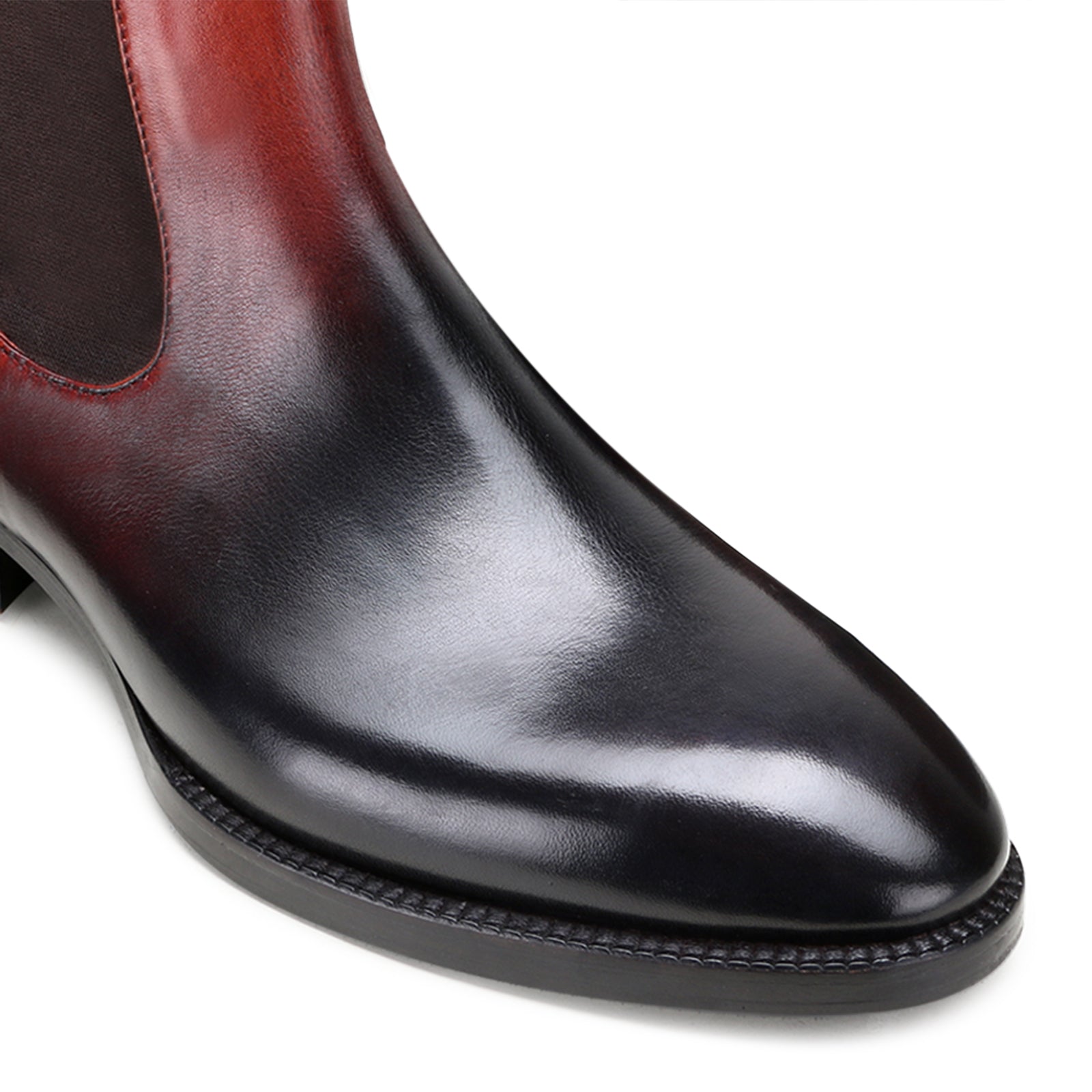 Torino Chelsea in Burgundy Noir Patina