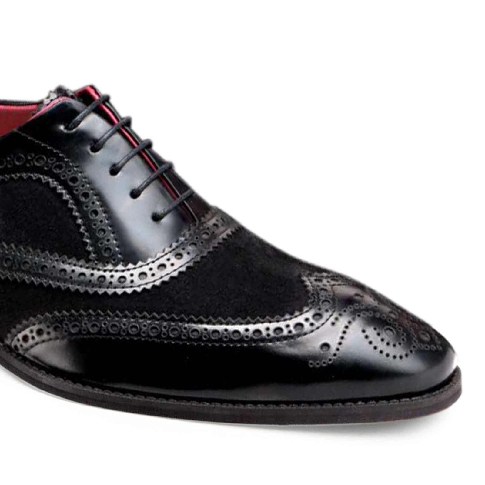 The London Brogues In Black