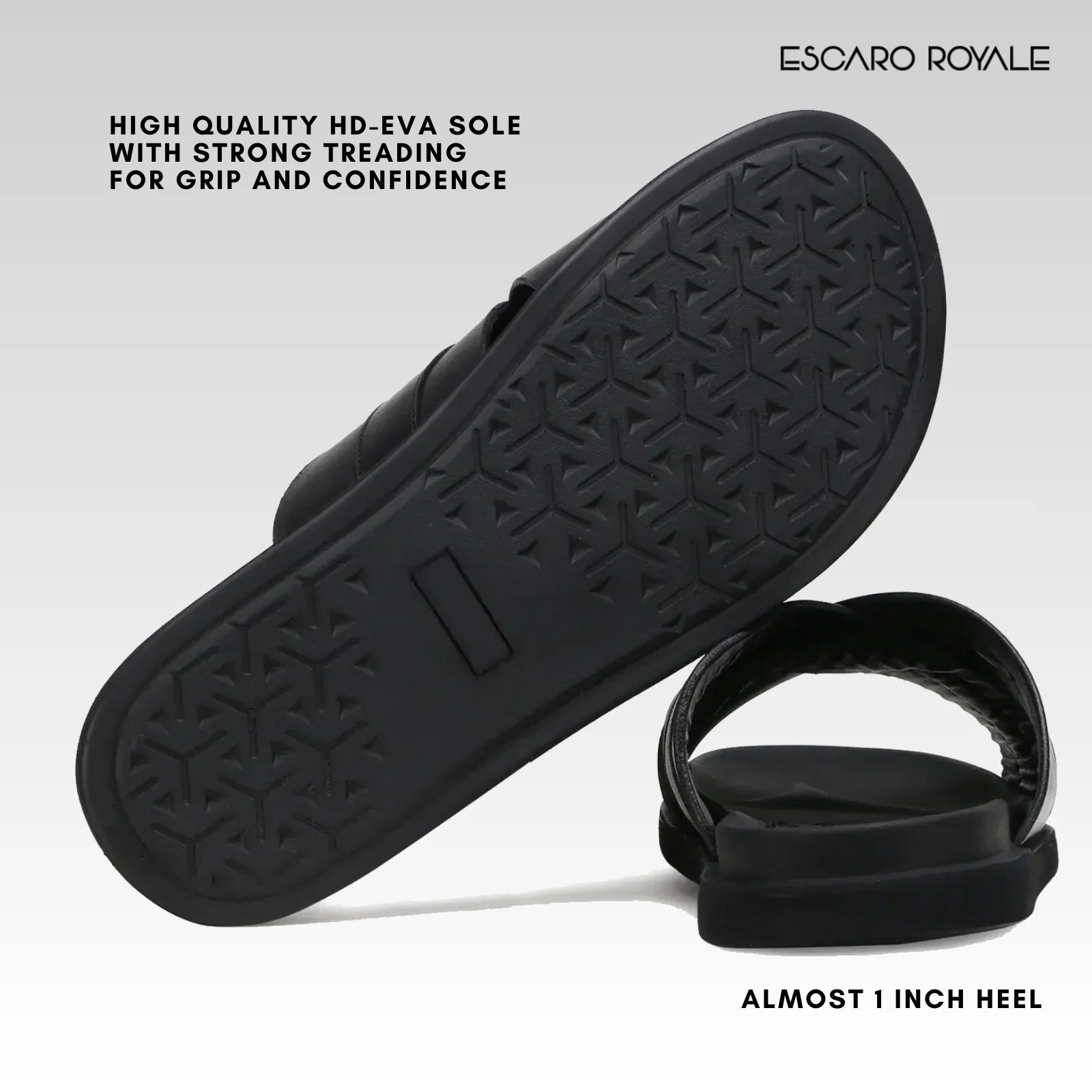 The Orchard Cross Slippers In Black