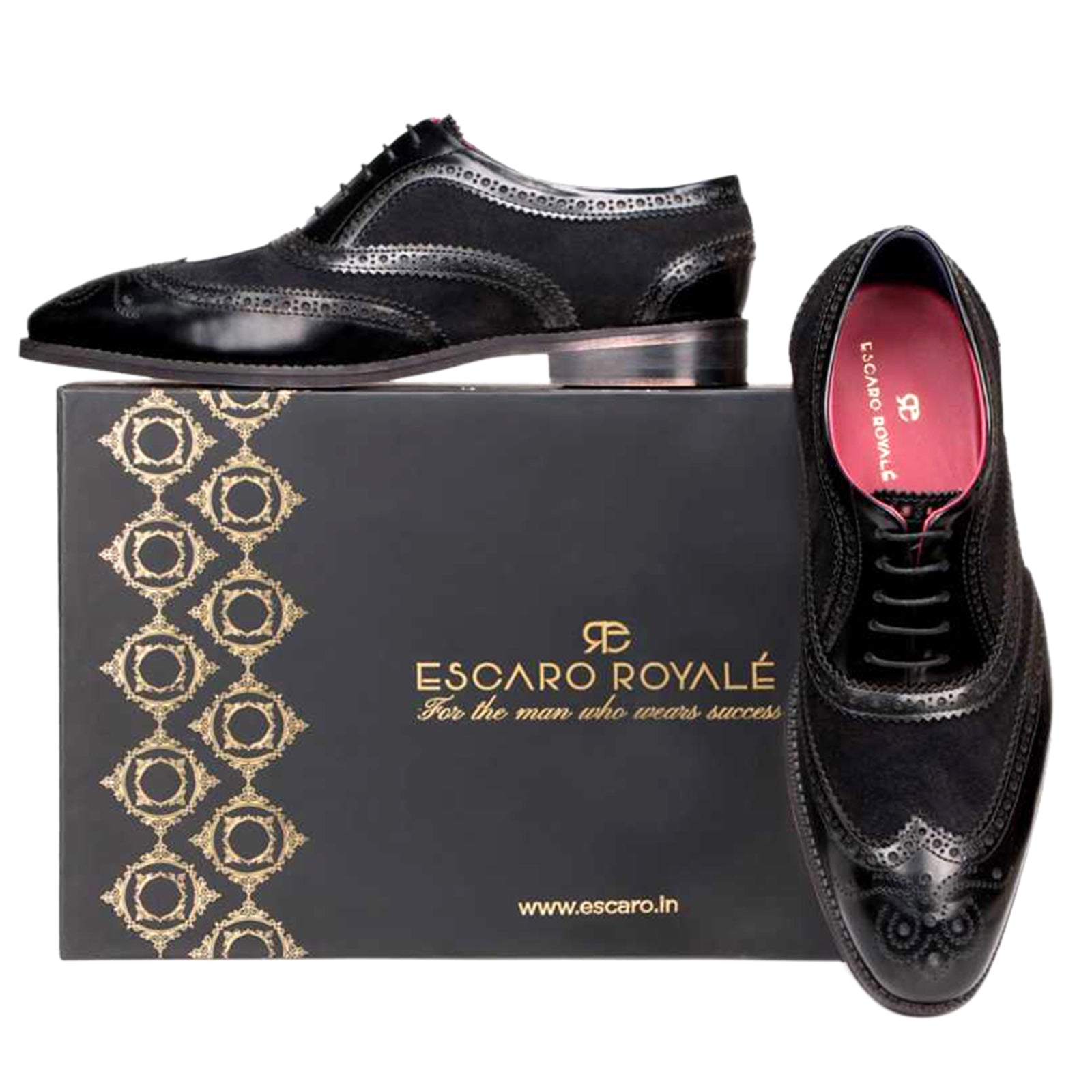 The London Brogues In Black