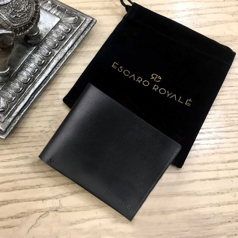 GILBERTO Men's Luxury Leather Card Holder