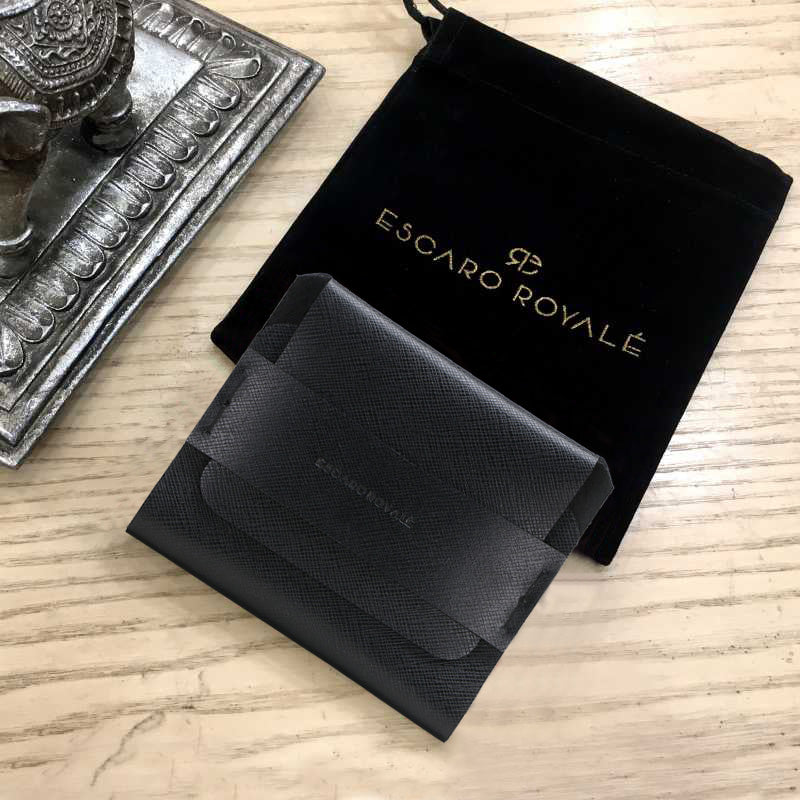 ESCOBAR Men's Luxury Leather Card Holder